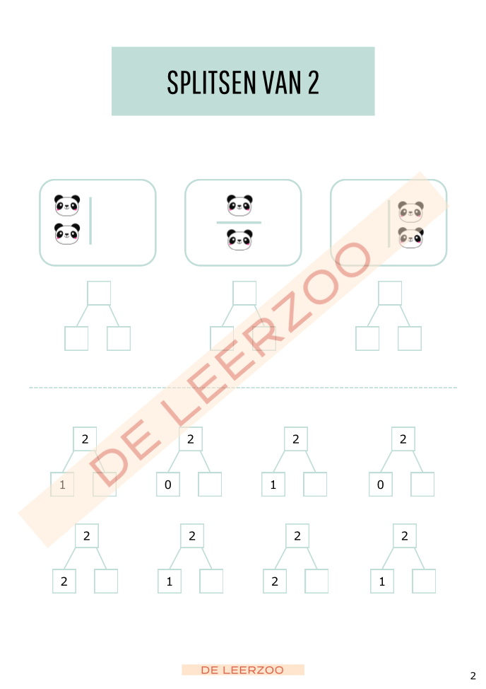 Rekenpanda: hoofdrekenen tot 20