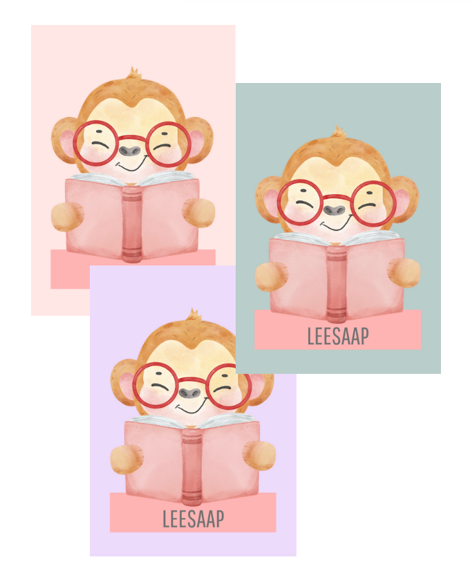 Pakket leesapen 1 - 2 - 3 - 4 - 5