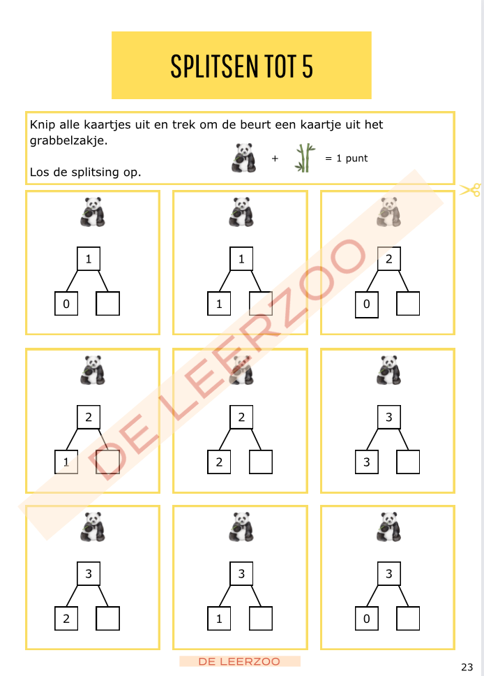 Rekenpanda: hoofdrekenen tot 20