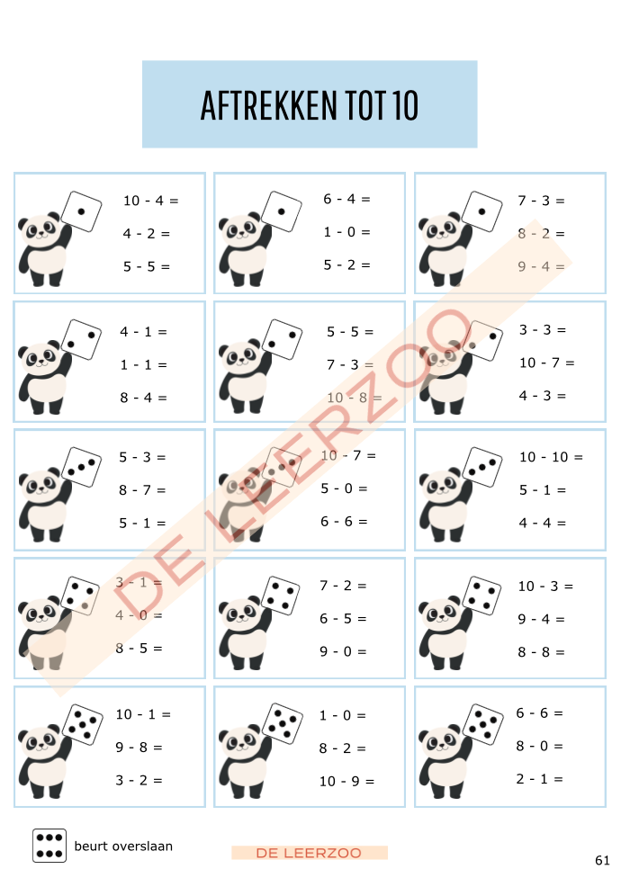 Rekenpanda: hoofdrekenen tot 20