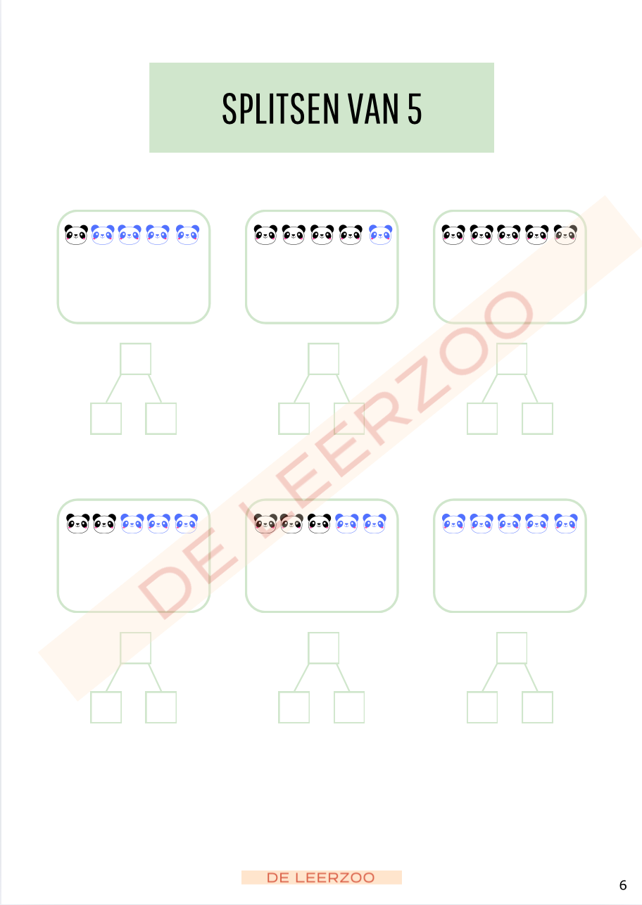 Rekenpanda: hoofdrekenen tot 20 (IJSBERGREKENEN)