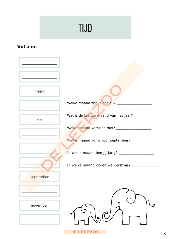 Rekenolifant: metend rekenen (1ste t.e.m. 6e leerjaar - groep 3 tot 8)