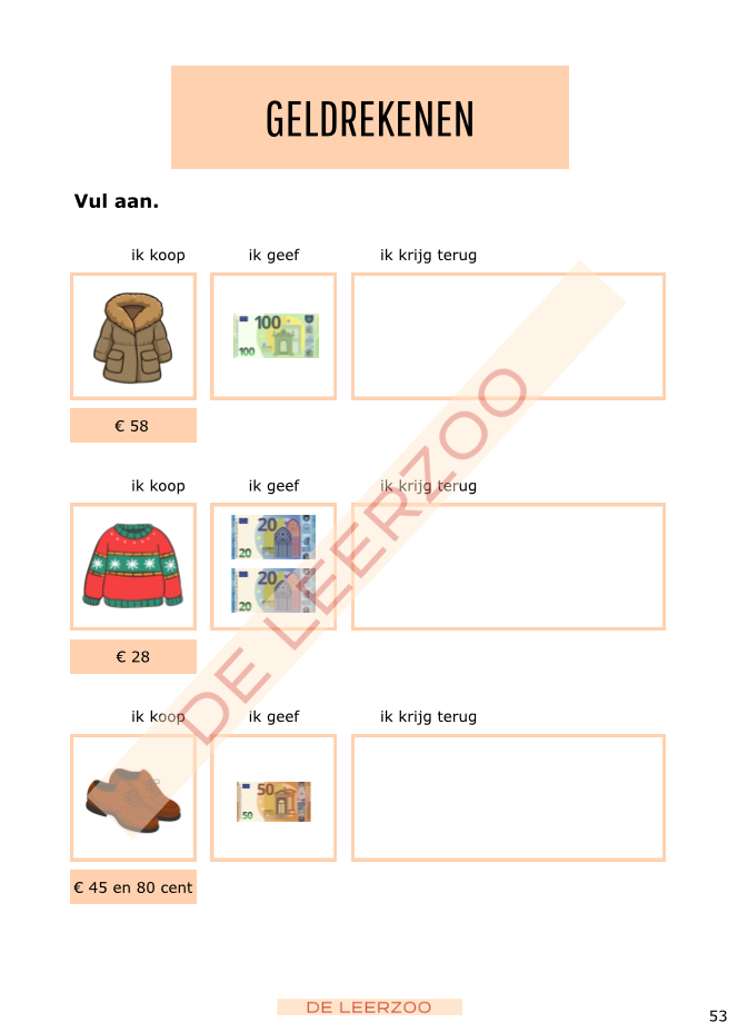 Rekenolifant: metend rekenen (tweede leerjaar/groep 4)