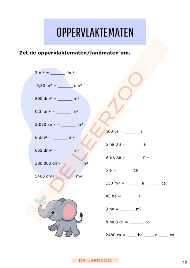 Rekenolifant: metend rekenen (vijfde leerjaar/groep 7)