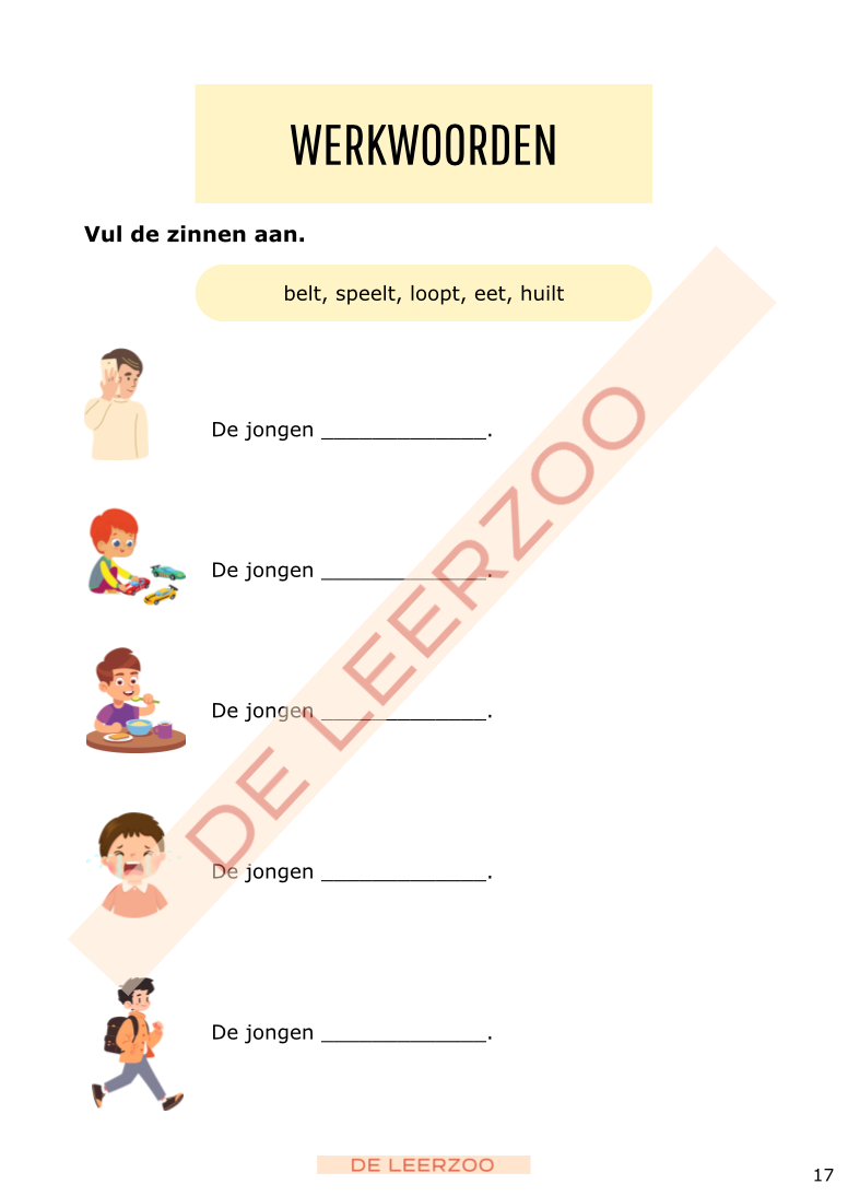 Taalgiraf 2e leerjaar