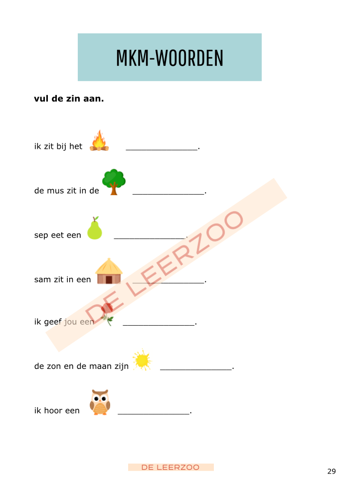 Leeszebra: eerste leerjaar