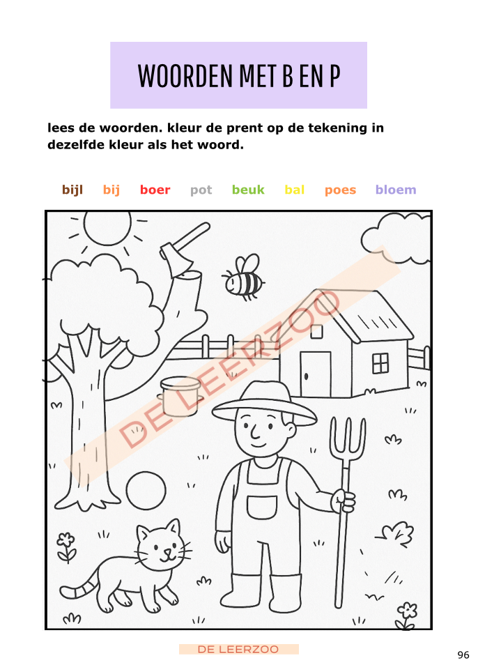 Leeszebra: eerste leerjaar