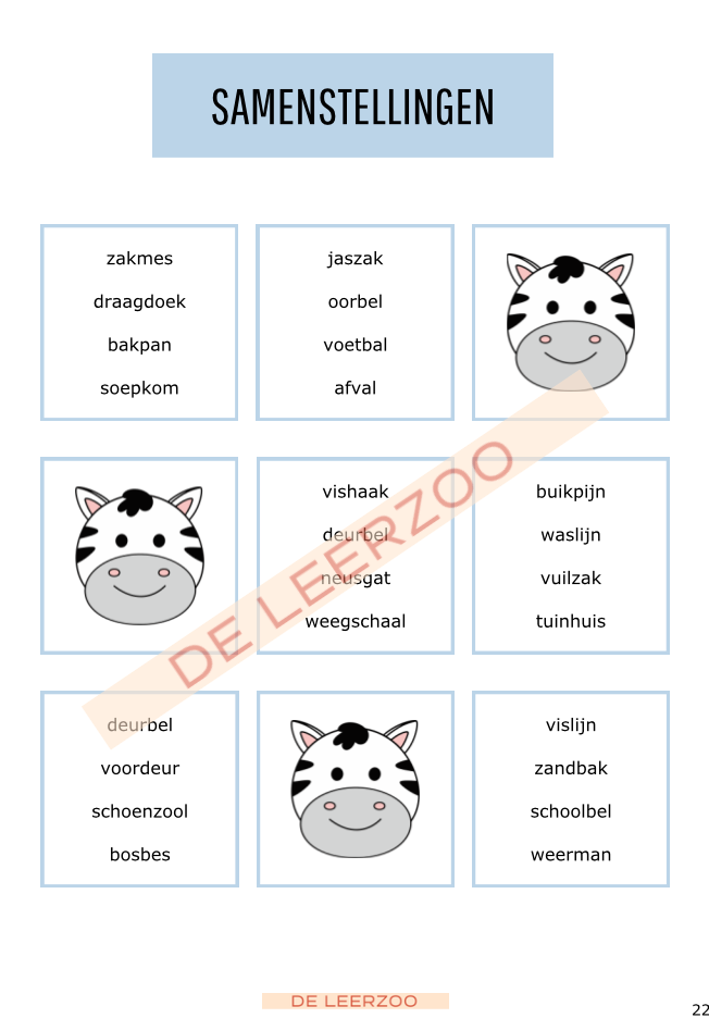 Leeszebra: eerste leerjaar