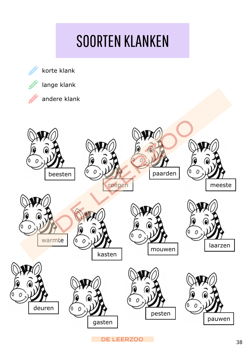 Leeszebra: tweede leerjaar