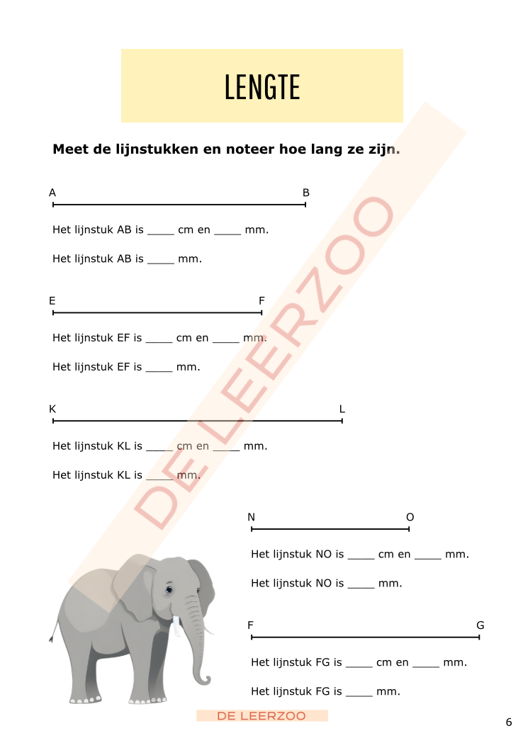 Rekenolifant: metend rekenen (vierde leerjaar/groep 6)