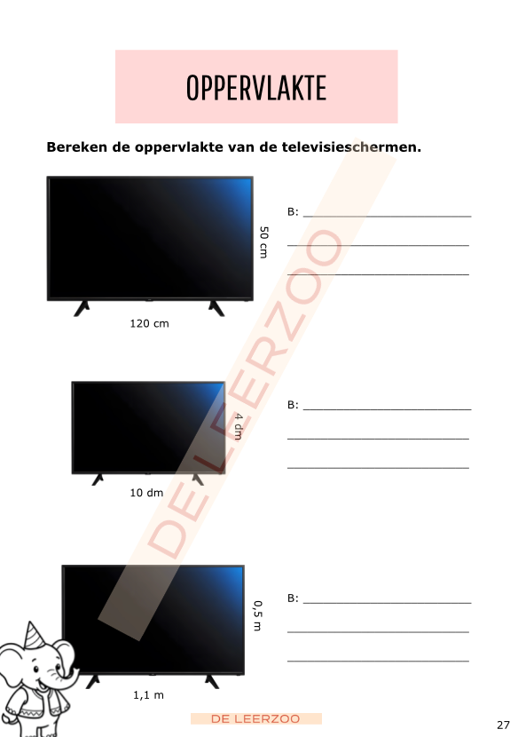 Rekenolifant: metend rekenen (1ste t.e.m. 6e leerjaar - groep 3 tot 8)