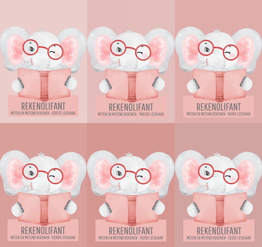 Rekenolifant: metend rekenen (1ste t.e.m. 6e leerjaar - groep 3 tot 8)