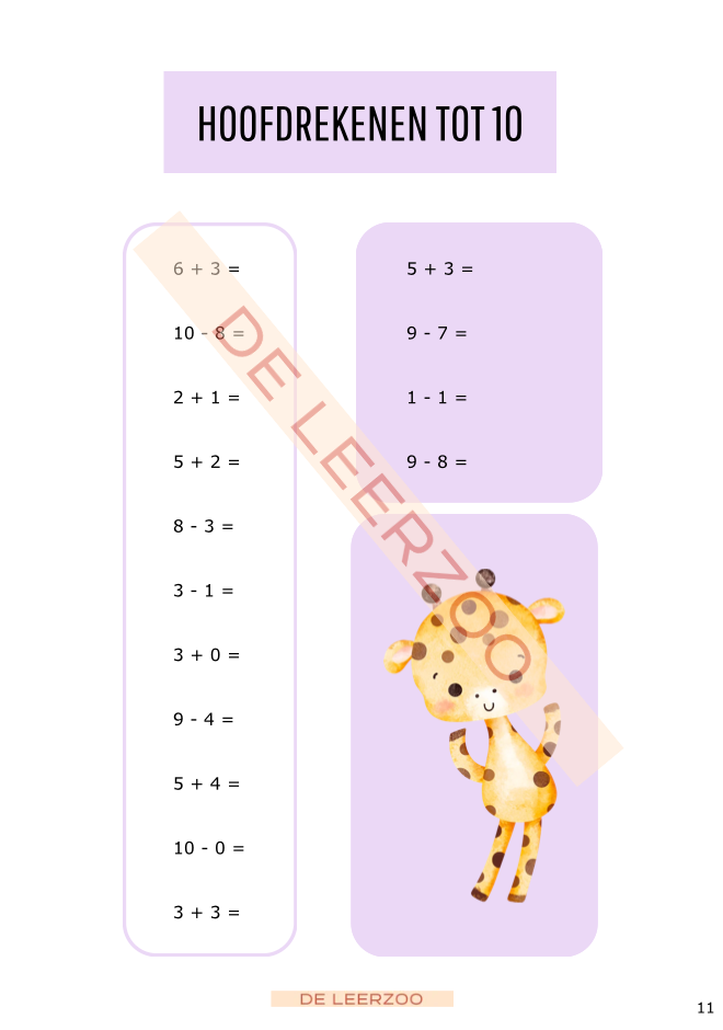 Zomerbundel rekenen: eerste leerjaar/groep 3