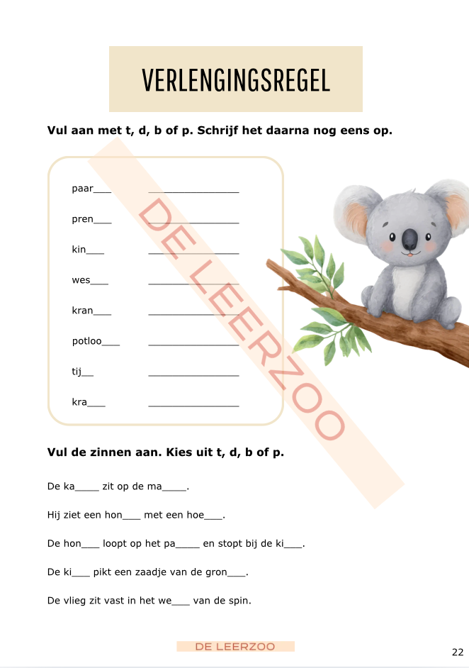 Zomerbundel taal: tweede leerjaar/groep 4