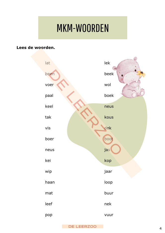 Zomerbundel taal: eerste leerjaar/groep 3