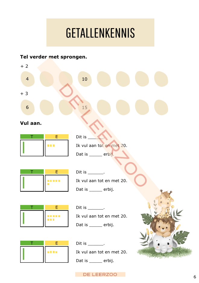 Zomerbundel ijsbergrekenen: eerste leerjaar/groep 3