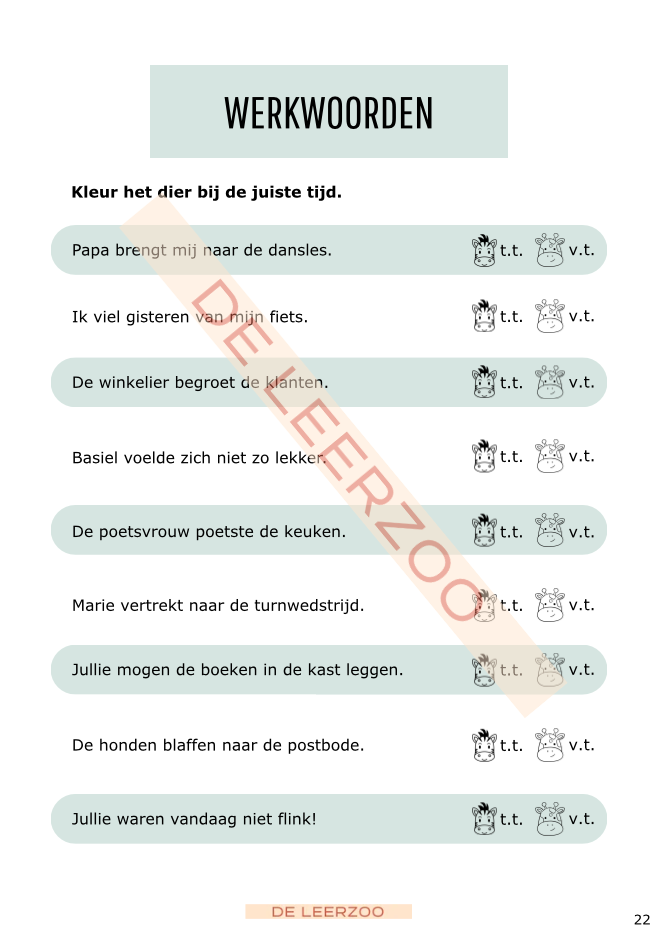 Zomerbundel taal: derde leerjaar/groep 5