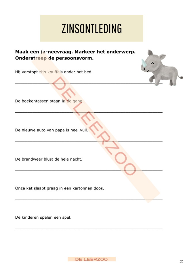 Zomerbundel taal: derde leerjaar/groep 5