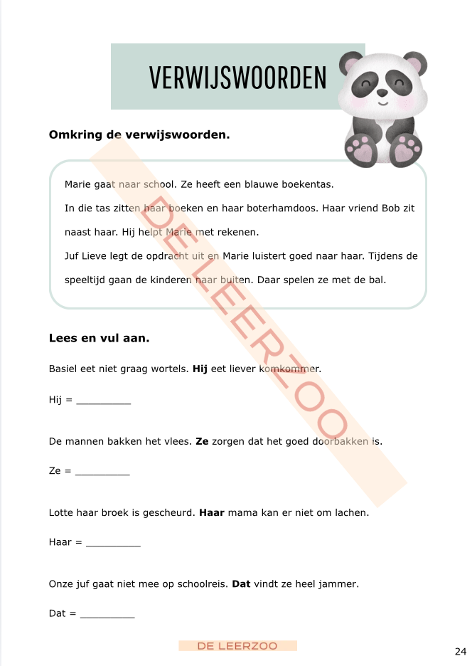 Zomerbundel taal: derde leerjaar/groep 5