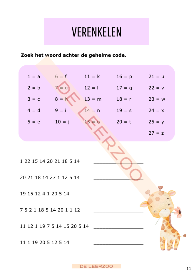 Zomerbundel taal: vierde leerjaar/groep 6