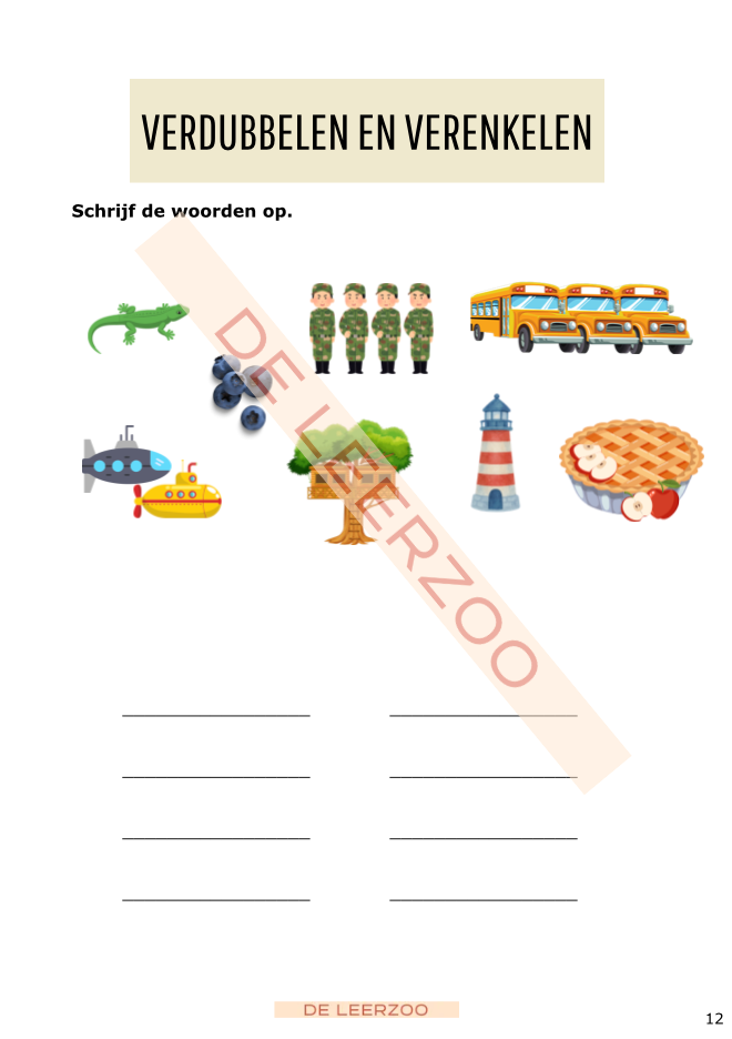 Zomerbundel taal: vierde leerjaar/groep 6