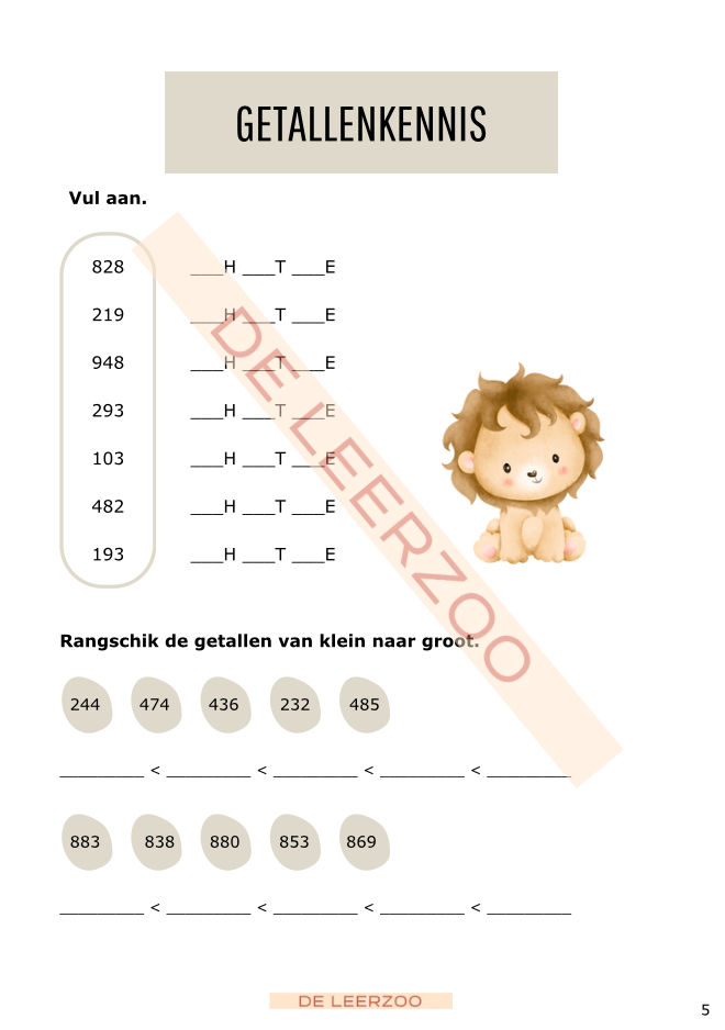 Zomerbundel rekenen: derde leerjaar/groep 5