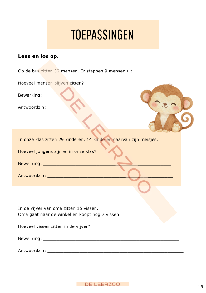 Zomerbundel ijsbergrekenen: tweede leerjaar/groep 4