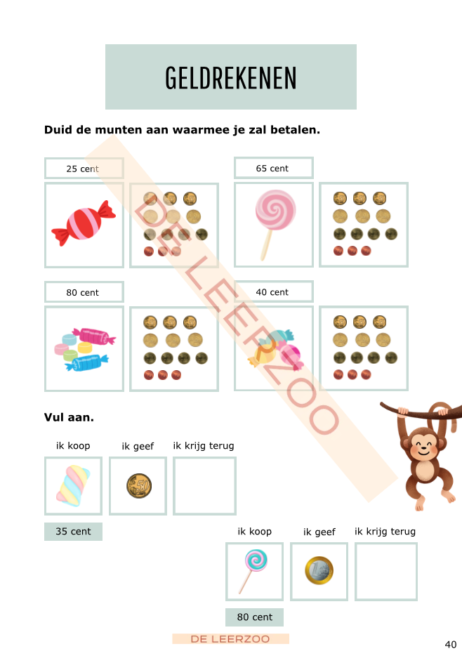 Zomerbundel ijsbergrekenen: tweede leerjaar/groep 4