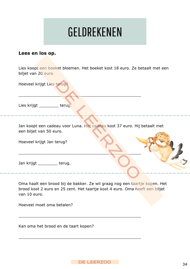Zomerbundel rekenen: tweede leerjaar/groep 4