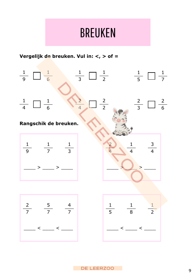 Zomerbundel ijsbergrekenen: derde leerjaar/groep 5