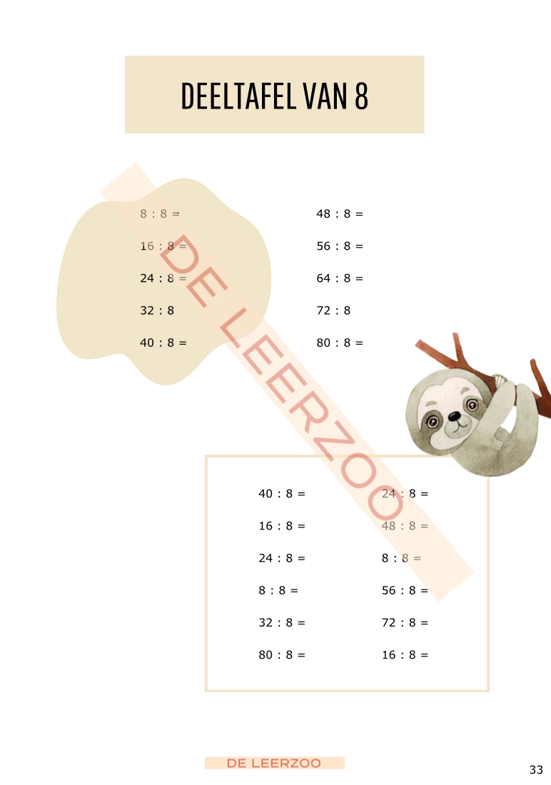 Zomerbundel ijsbergrekenen: derde leerjaar/groep 5