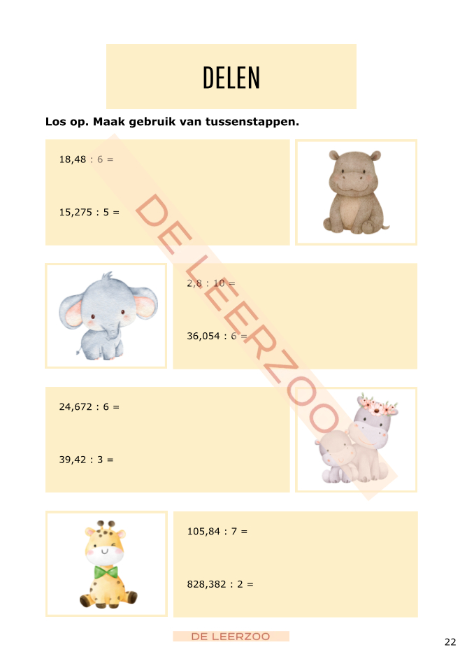 Zomerbundel rekenen: vierde leerjaar/groep 6