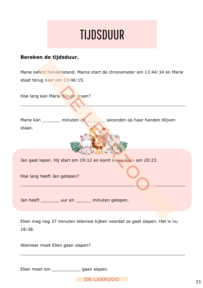 Zomerbundel rekenen: vierde leerjaar/groep 6
