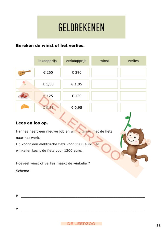 Zomerbundel ijsbergrekenen: vijfde leerjaar/groep 7