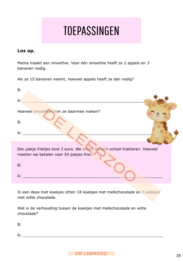 Zomerbundel ijsbergrekenen: vijfde leerjaar/groep 7