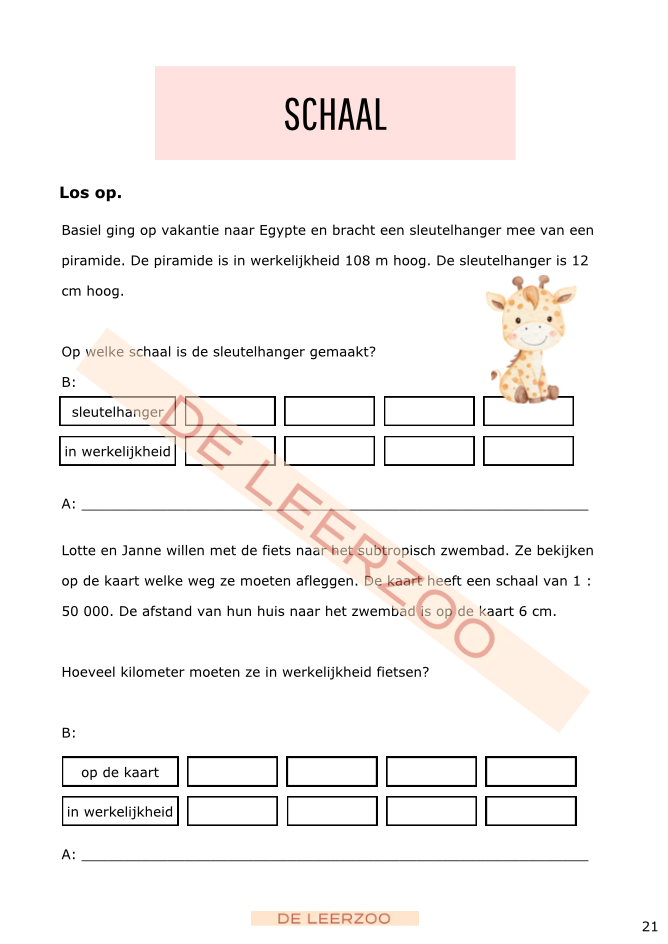 Zomerbundel rekenen: vijfde leerjaar/groep 7