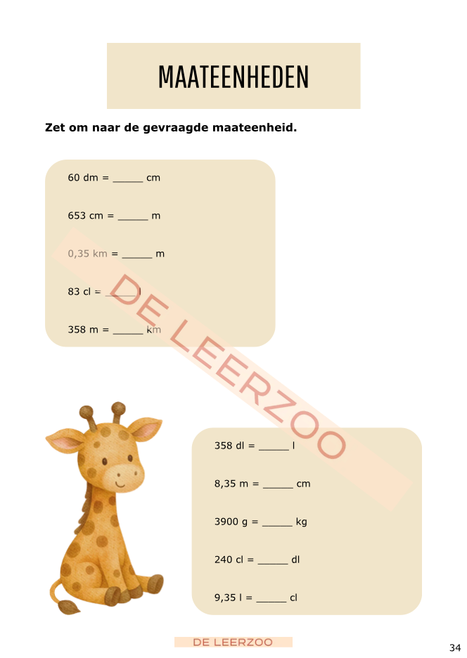 Zomerbundel rekenen: vijfde leerjaar/groep 7